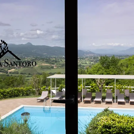 Santoro Al Paradiso Verde, Intera Con Piscina Villa Caiazzo
